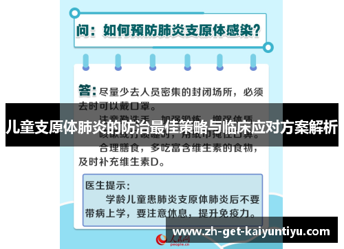 儿童支原体肺炎的防治最佳策略与临床应对方案解析 儿童支原体肺炎的防治最佳策略与临床应对方案解析